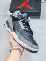 真标带半码！ Nike Air Jordan 3 Retro ”Hide And Sneak“ Aj3 乔丹3代 Aj3 乔3 乔丹篮球鞋系列 辅以标志性的爆裂
