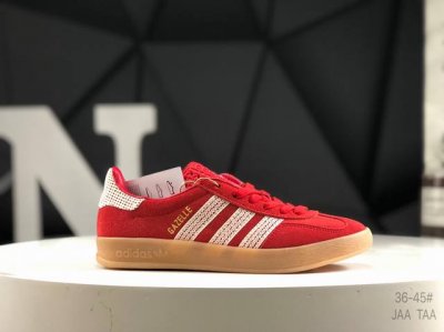 真标带半码 阿迪 Adidas Originals Wb Pony Tonal Samba Og 桑巴舞系列绅士德训足球风百搭低帮休闲运动板鞋 货号：Ji275