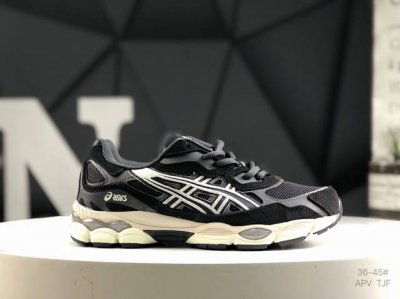 真标带半码亚瑟士Asics Gel-Nyc 时尚运动复古情侣老爹鞋 货号：1203A663-002 完美的外观和精美的外观，是完美的选择 亚洲运动鞋于 年夏季推