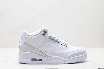 公司级Air Jordan 3 Retro 迈克尔 乔丹Aj3代中帮复古休闲运动文化篮球鞋 市售最高品质 原鞋开发 平台订单专用代工流水线打造 每一个配色均采购