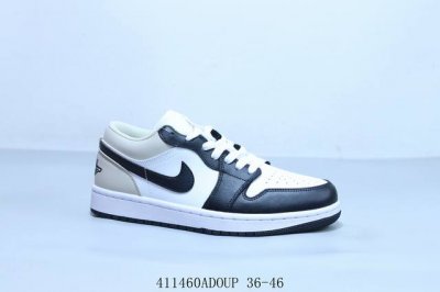 乔丹Air Jordan 1 Low Aj1 乔1低帮复古文化休闲运动篮球鞋 货号 553558-153 411460Adou -46