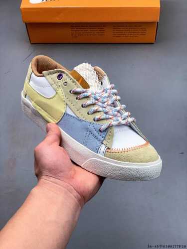 140 耐克Nike Blazer Low'77 Vntg We 经典开拓者大勾低帮百搭休闲运动板鞋 0308277F20