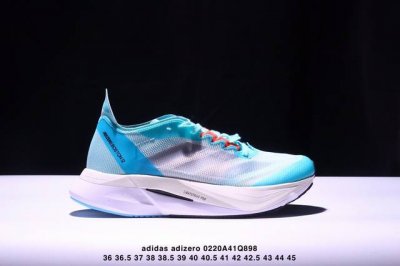 公司级阿迪达斯Adidas Adizero Boston 12 M透气网眼竞速跑鞋Boost 缓震底 后跟加厚 呵护脚后跟 立体保护软绵鞋口 轻松穿脱不磨脚 安