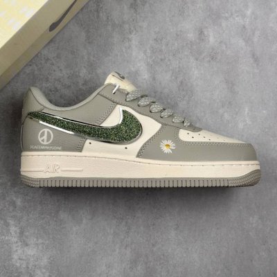 本地300 核心私 nike Air Force 1 Low 07 雏菊满天星 低帮休闲运动板鞋 原楦头原纸板 打造纯正低帮空军版型专注外贸渠道 全掌内置蜂窝气
