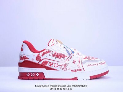 全新lv路易威登louis Vuitton Trainer Sneaker Low休闲运动文化百搭板鞋 ！ Xm0930Q204