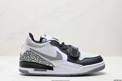 真标nike Air Jordan Legacy 312 Low耐克乔丹三合一混合版本低帮文化休闲运动篮球鞋 货号:Fv8 -101 尺码:36 36.5 37