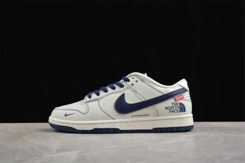 360 Nk Sb Dunk Low Supreme X The North Face 北面联名 低帮休闲运动滑板板鞋 Bm0234-503 #大厂纯原品质出货