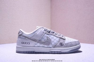 海外爆款限量发售！Nike Sb Dunk Low“ Moncler联名 奶白棕” 周年高端定制 低帮休闲板鞋 定制鞋盒 3M反光 大厂纯原品质出货 超高清洁度
