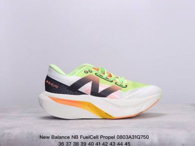 新百伦new Balance Nb Fuelcell Propel 防滑耐磨厚底低帮跑步鞋 new Balance的fresh Foam中底材料 极佳的组成结构