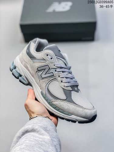 160 新百伦/Nb New Balance Ml2002系列复古老爹风休闲运动慢跑鞋 采用固色猪巴皮革拼接透气网眼织物鞋面#T-Beam大底提供足步弓支撑，保