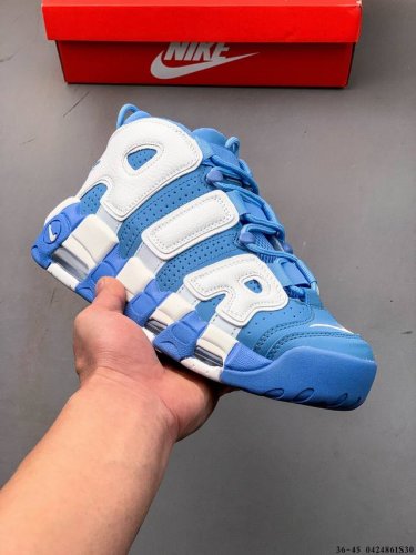 集图 耐克 Nike Air More Uptempo 皮蓬大Air 经典复古高街百搭篮球鞋 0424284H30