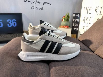 真标Adidas Retropy E5 W.R.P 阿迪达斯 三叶草新款运动休闲爆米花跑鞋 货号:Hq6886 尺码:36-44 Id:64Xvrb3129