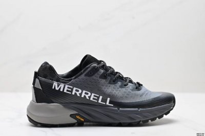公司级Wild Things × Merrell迈乐 Agility Peak 4 简约舒适蜂鸟户外 织物防滑耐磨透气 低帮 越野跑步鞋 货号:J068157