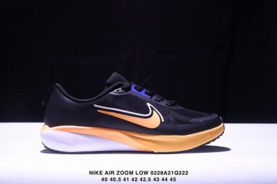 真标Nike Air Zoom Low耐克休闲鞋2025春季新款运动鞋低帮公路跑步鞋 货号:Qf1866-011 Xm0228Q222