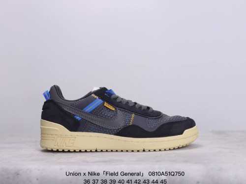 耐克 Union X Nike Field General 全新鞋款 男女款运动板鞋。Nike Field General 鞋型诞生于 2 年，最初为足球运动员