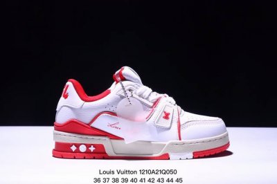 公司级全新lv路易威登louis Vuitton Trainer Sneaker Low休闲运动文化百搭板鞋 尺码:如图所示 Xm1210Q050