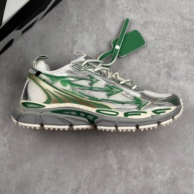 本地 核心私 S版 2025 Off-White 防滑耐磨透气性轻便跑鞋 #百分百原盒正确版 #原楦原纸板数据开发#4层分离大底#鞋面采用3D立体打印和多种材料