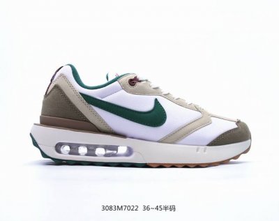 nike Air Max Dawn 耐克 低帮 黎明系列低邦气垫百搭休闲运动慢跑鞋，从配色上彰显出浓厚的复古气质。最大的亮点当属鞋型设计上加入结构元素，汲取 4