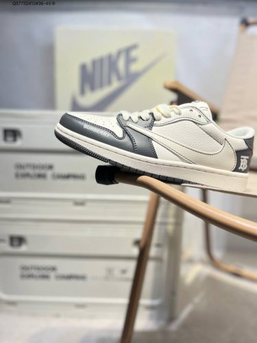 公司级头层皮乔丹Air Jordan 1 Low Aj1低帮系列篮球鞋 官方同步配色 原装级产物 #拒绝公底 立体鞋型 细节完美 高清洁度Qy0966 Qs77