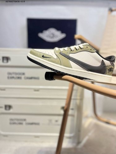 公司级头层皮乔丹Air Jordan 1 Low Aj1低帮系列篮球鞋 官方同步配色 原装级产物 #拒绝公底 立体鞋型 细节完美 高清洁度Ld2025 As76
