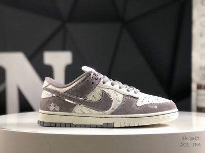 头层带半码 耐克 Nk Dunk Low 低帮休闲板鞋 定制鞋盒 大厂纯原品质出货 超高清洁度 皮料切割干净无任何毛边 细节完美 货号：Cf3688 016 尺