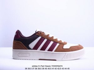真标带半码adidas阿迪达斯男女 D-Pad Classic 透气减震休闲运动板鞋 JH8811 36-45 XM1112Q474