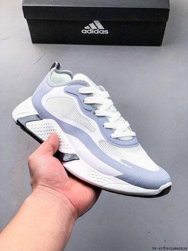 公司级 阿迪达斯Adidas Alphabounce Instinct Cc M阿尔法本能轻量缓震系列休闲慢跑鞋 正确高弹轻量Md发泡橡胶大底 0524861S
