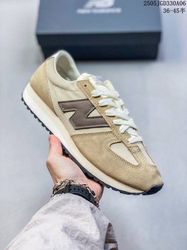 new Balance Nb 471织物牛剖层革 复古时尚防滑耐磨 低帮生活休闲鞋男女同款米紫 货号：U471Ai 鞋码：36-45半码 编码：05Jgd330