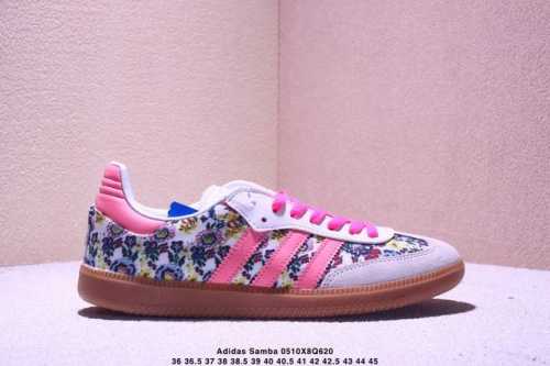 阿迪达斯 Adidas Originals Wb Pony Tonal Samba 桑巴舞系列绅士德训足球风百搭低帮休闲运动板鞋 Xm0510Q620