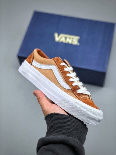 240支持放店 新品出货 vans新款 Lx Old Skool 36 style 36小鞋头设计十脏橘色 走在街上，想不吸引人都难 抗疲劳鞋垫 男女同款~ 尺