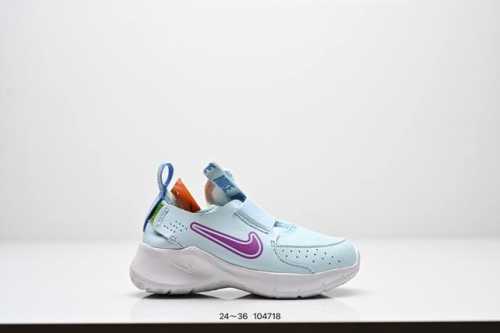 耐克Nike Flex Runner 婴童运动童鞋中童大童轻便透气舒适跑步鞋 一脚蹬 舒适非凡 Fn1449 601 码数：24 25 26 27 28 29