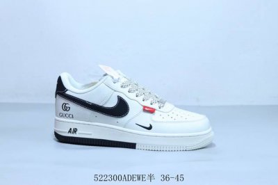 耐克 Nike Air Force 1 Af1耐克 低帮 空军一号休闲板鞋 古驰 货号 Dm6868-095 522 Adewe半 36-45