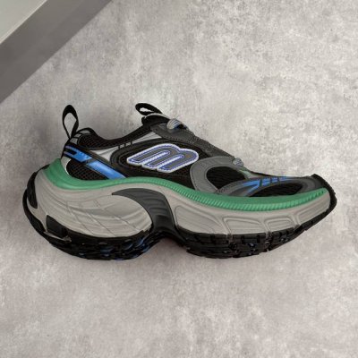 本地 核心私 Ok版 超大廓形“巨人鞋”,法国高端奢侈品牌-巴黎世家Balenciaga Cargo Sneaker 6Xl船型系列低帮复古阔型厚底底姥爹风潮流