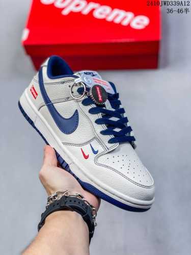 公司级带半码 耐克nike Sb Zoom Dunk Low 板鞋 系列经典百搭休闲运动板鞋加厚鞋舌的填充，使舒适性大大提升，同时也更方便穿脱中底部分则加入了脚
