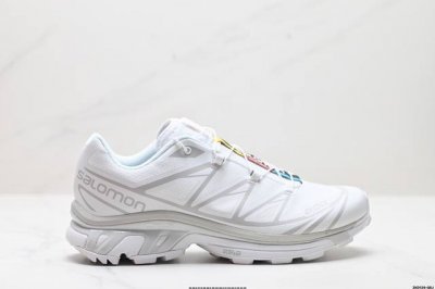 公司级salomon Xa Pro Xt-6 Gtx萨洛蒙户外越野跑鞋 鞋面采用sensifit贴合技术 全方位贴合包裹脚型 鞋跟部鞋底牵引设计 提供强大的抓地