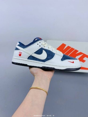 Nk Sb Dunk Low 周年高端定制 低帮休闲板鞋 高端定制鞋盒 大厂纯原品质出货 超高清洁度 皮料切割干净无任何毛边 细节完美 Size：如图 编码：K