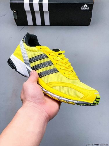 集图 阿迪达斯Adidas Wales Bonner Adios Neftenga减震轻便休闲跑步鞋 0418671H26