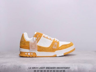 全新lv路易威登 Lv Arch Light Sneaker 休闲运动文化百搭篮球板鞋 xm0803Q657