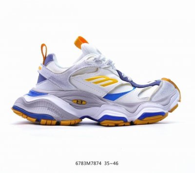 Balenciaga 10Xl Sneakers 巴黎世家十二代网布系带低帮走秀复古老爹鞋 全套原纸板楦头开发 最原汁原味的灵魂版型 全鞋荧光划线卡点 胶水把控