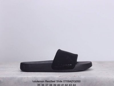 公司级lululemon 露露乐蒙 Restfeel Slide 舒适 防滑耐磨一字拖鞋 货号:Lm9Ayys 尺码:35-44 Xm0709Q050