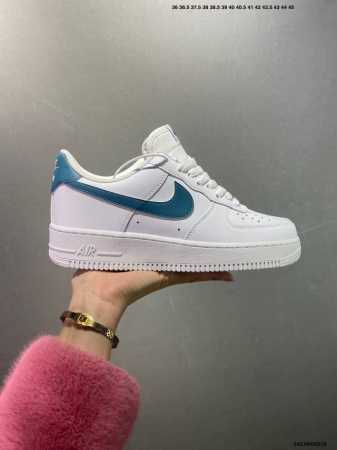 公司级 Nike Air Force 1 Low’07 空军一号低帮休闲板鞋 定制皮料 原楦原纸板 纯正空军版型 内置全掌气垫 货号：男 Cw2288-114 - 点击图像关闭
