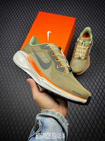 b nk Air Zoom Pegasus 41 耐克网面透气轻便耐磨跑鞋 Hj7331-276 #鞋面采用网布、织物、橡塑材料等多种材料拼接，出色支撑效果，缔 - 点击图像关闭
