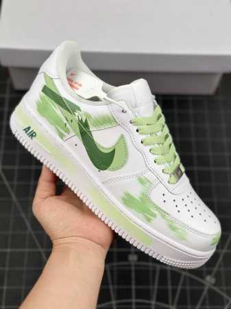 公司级nk Air Force 1'07 Low 二次元主题 手绘 断裂 三勾阴影 空军一号绑带低帮休闲板鞋 #定制皮料 原厂3D打印 定制鞋盒 原楦原纸板 纯 - 点击图像关闭