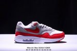升级原楦原纸版开发版型回弹Pu模嵌入开窗气垫装置Nike Air Max 1 初代复古气垫百搭休闲运动慢跑鞋 货号：Fz0628 010 尺码：36～45 Xm