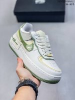 Nike Air Force1 玛卡龙 #原楦头原纸板 打造纯正空军版型#专注外贸渠道 全掌内置蜂窝气垫 #原盒配件 原厂中底钢印、拉帮完美 货号:Ci0919