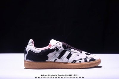 160 公司级阿迪达斯三叶草Adidas Originals Samba 桑巴舞系列绅士德训足球风百搭低帮休闲运动板鞋 货号:Jr1256 尺码:36 36.5