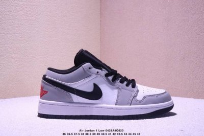 36-46真标带半码！ 乔丹Air Jordan 1 Low Aj1 Wh 乔1 低帮复古文化休闲运动篮球鞋。凭借出色的性能和吸睛的外观， Air Jordan