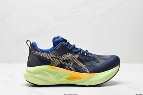 公司级Asics Novablast 5 Le轻量跑鞋 低帮轻量透气缓震休闲运动跑步鞋 Novablast 5 鞋款秉承 Asics 设计理念 尊重日本的“改善