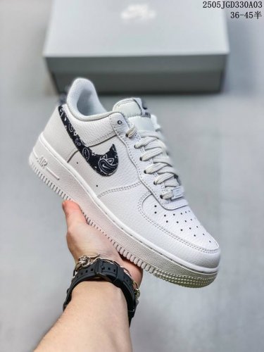 公司级带半码 海外限量发售！公司级Nike Air Force 1 '07 Low 空军一号 低帮 运动鞋 休闲鞋 折边针车 工艺难度大 原楦头原纸板 原装鞋盒