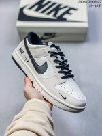 310 高端定制 Nike Sb Dunk Low 联名三勾 米黑 配色低帮休闲运动滑板板鞋 3M反光 大厂纯原品质出货 纯正版型 定制鞋盒 皮料切割干净无任何